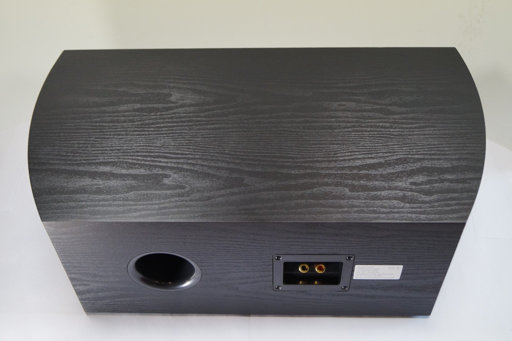 Centerlautsprecher einsetzbar zur Heco Victa 101,Prime 102 Serie, schwarz, Neu-Ware