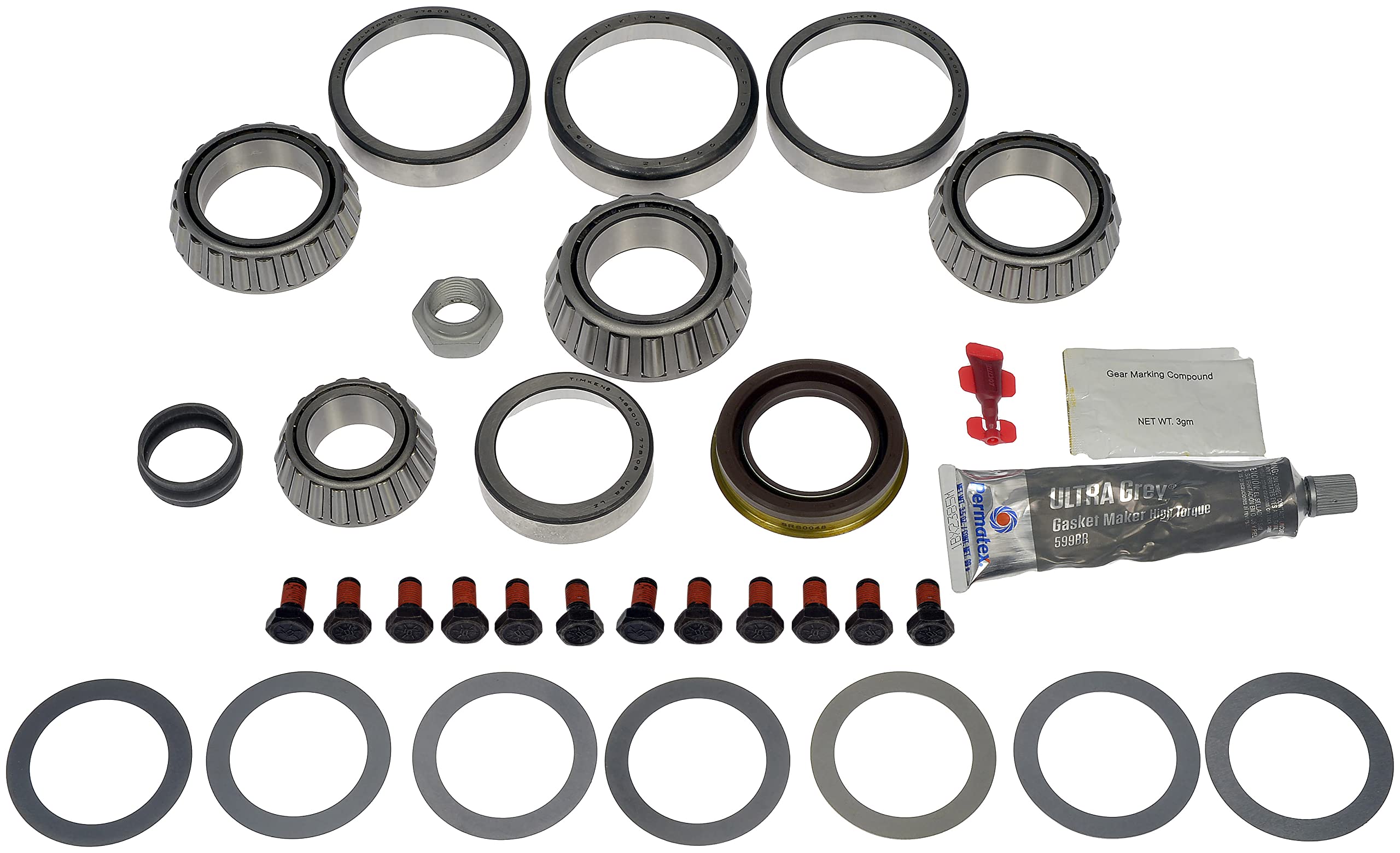 Dorman 797-120 Rear Differential Bearing Kit Compatible with Select Dodge Models