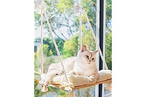 Top-Rated Cat Window Hammock with Exceptional Suction Cups - by Mikicharm