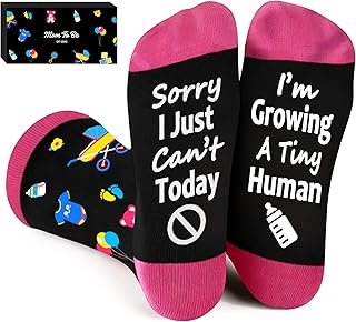 TITTOK Gifts for Pregnant Women First Mother's Day Mom To Be Gift for Expecting Mom Pregnancy must haves New mom Socks