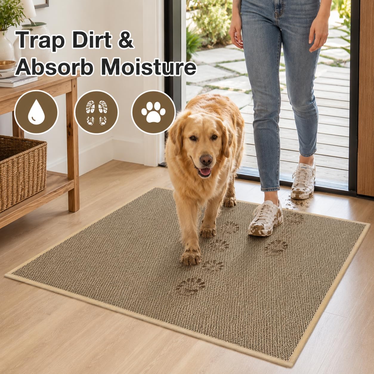 2x3 Door Mat - Non-Slip Entry Mat -4