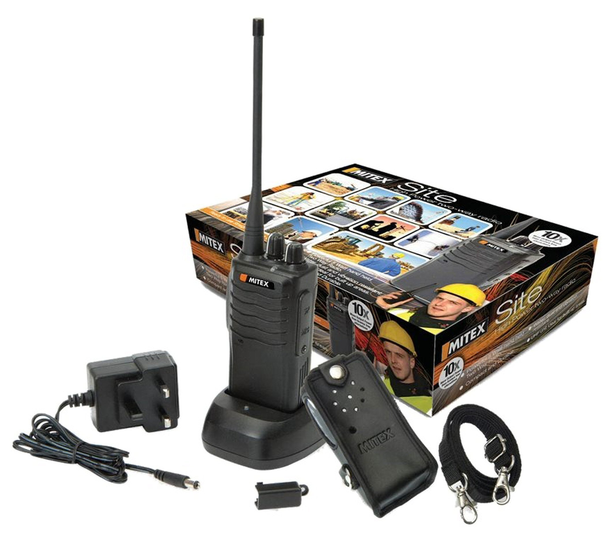 Mitex Site 5W UHF Two-Way Radio Walkie-Talkie Signle PK