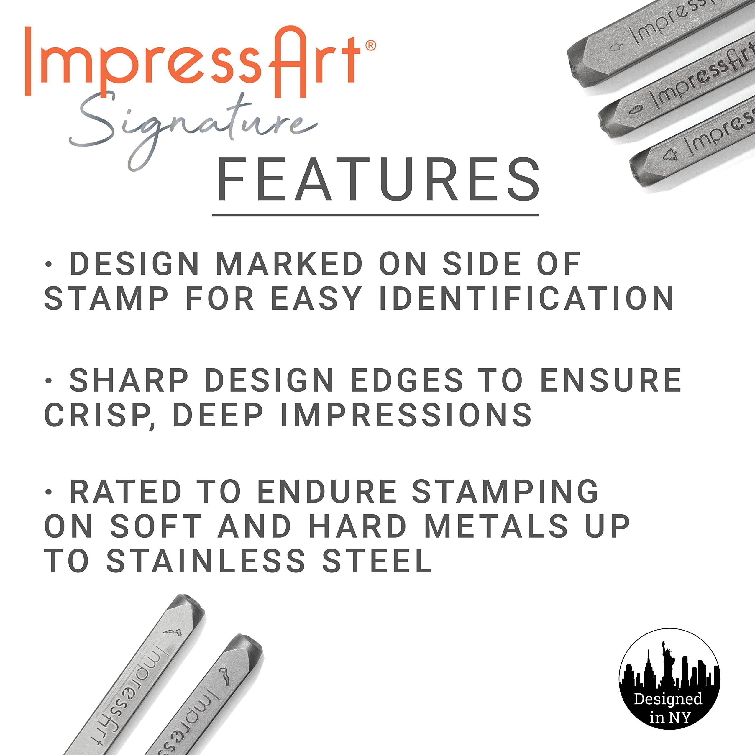 ImpressArt - Hootie Metal Stamp Owl Design Steel Punch for Creative Jewelry Making & DIY Projects, 6mm - Image 4