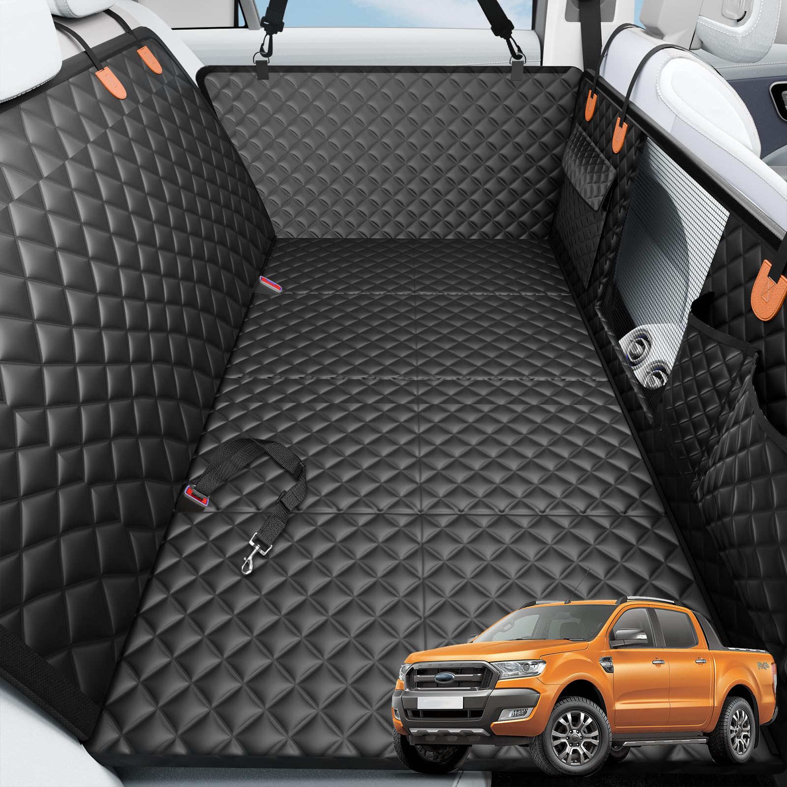 Hard Bottom Dog Seat Cover for Truck
