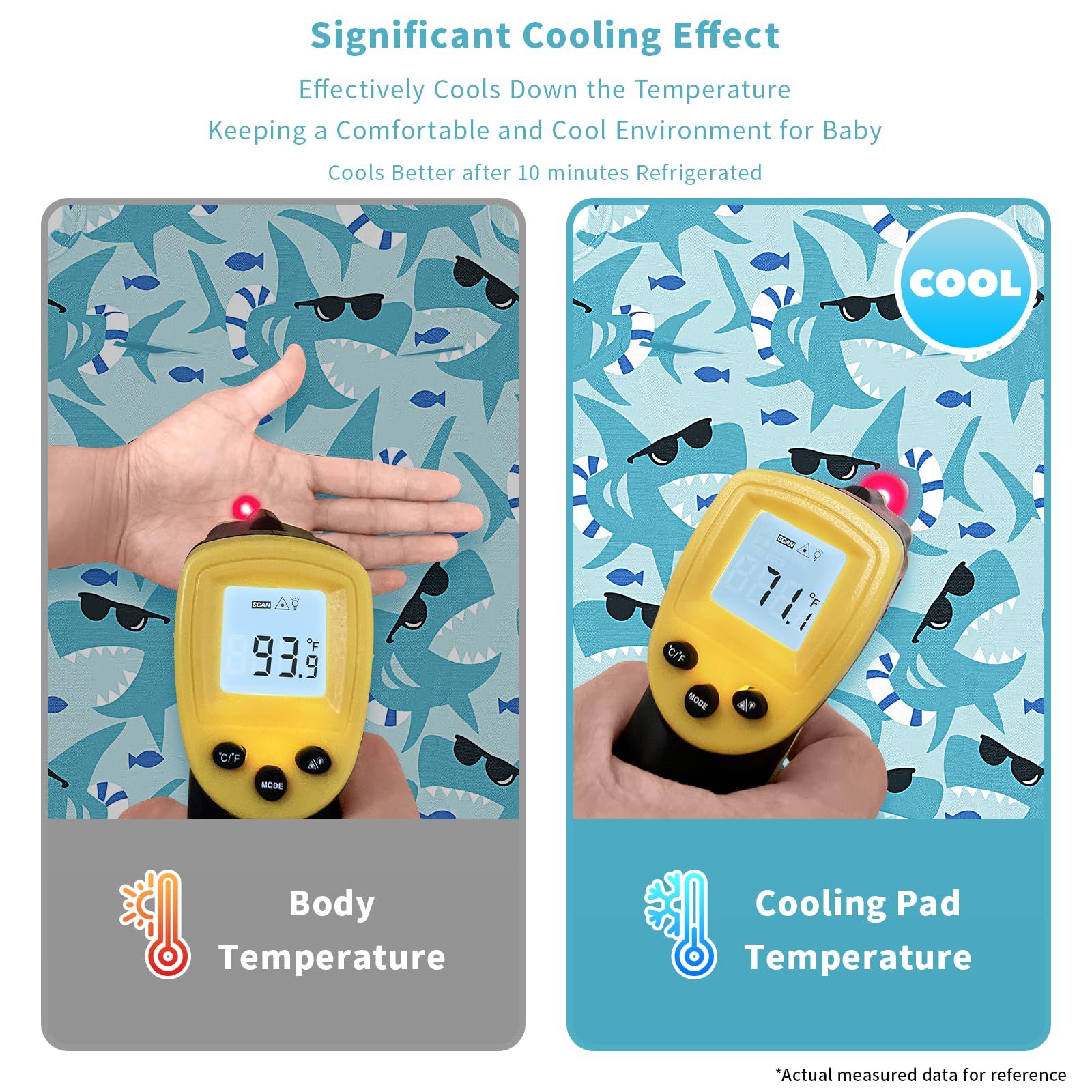 Tappetino refrigerante per seggiolino auto in gel per bambini, tappetino traspirante estivo per passeggino, tappetino refrigerante multifunzionale adatto per passeggino, sedia da pranzo, seggiolino di