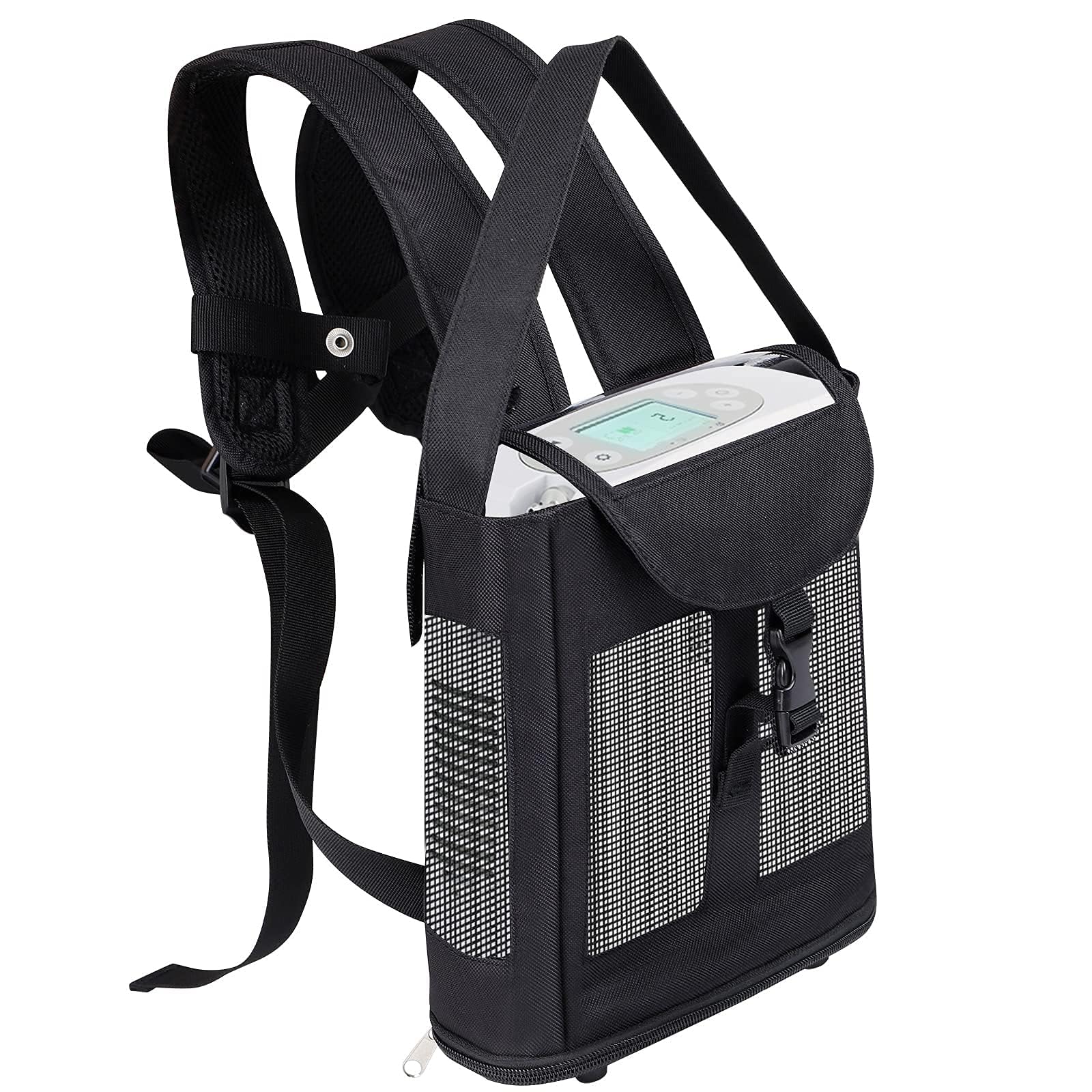Rucksack für Sauerstoffgerät,Tragbare Sauerstoffkonzentrator Rucksack,Reisetasche für Mobile Sauerstoffgerät mit verstellbaren Riemen,Sauerstoffrucksack ist Kompatibel mit Inogen One G3 G5 und Rove 6