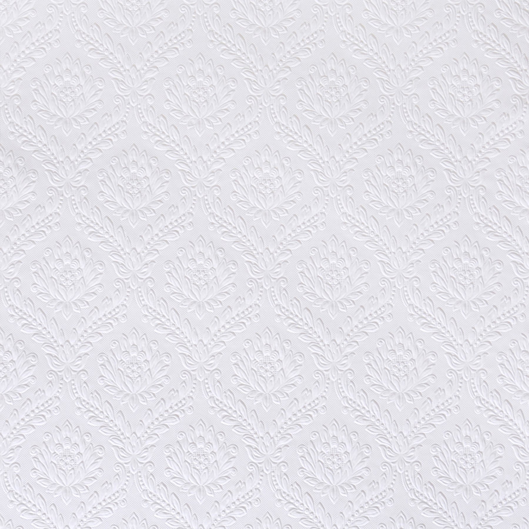 Brewster RD335 Anaglypta Wallpaper, 21-Inch x 396-Inch, Whites
