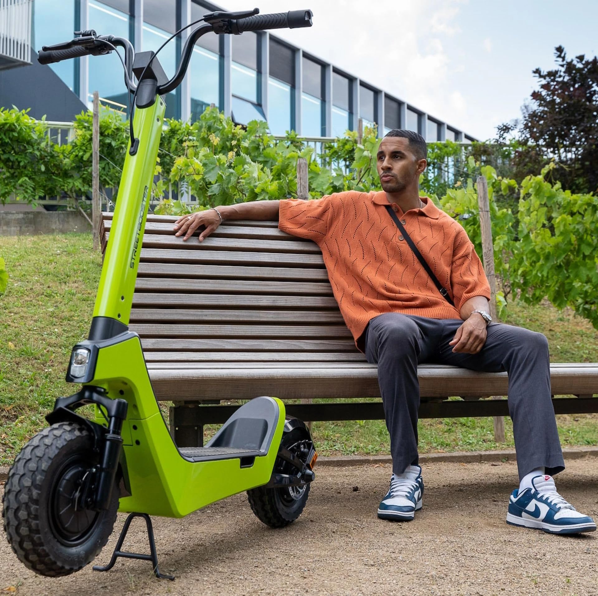 Skuter elektryczny STREETBOOSTER Pollux (zielony)