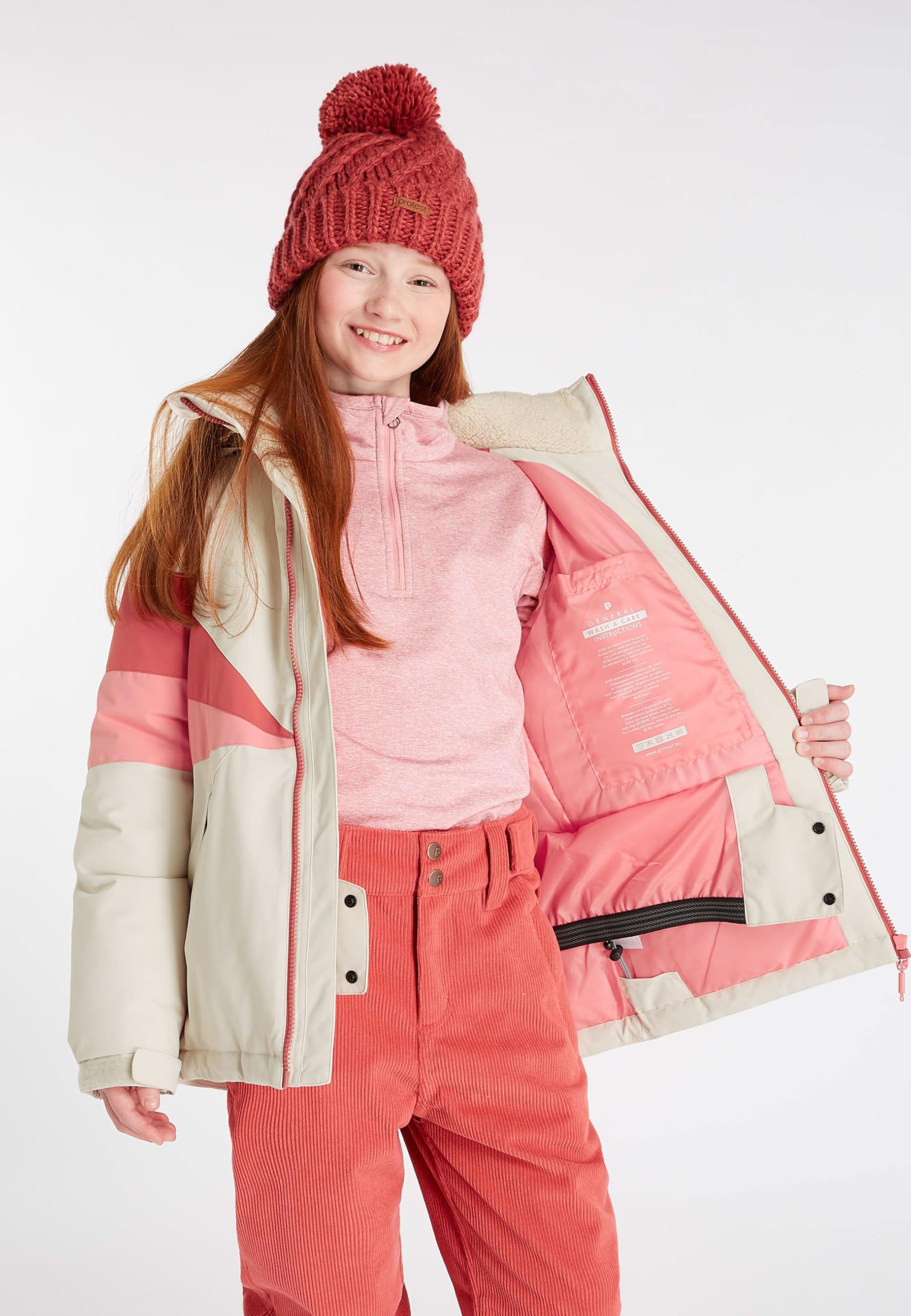 Protest Mädchen Ski- Und Snowboardjacke PRTKATE JR