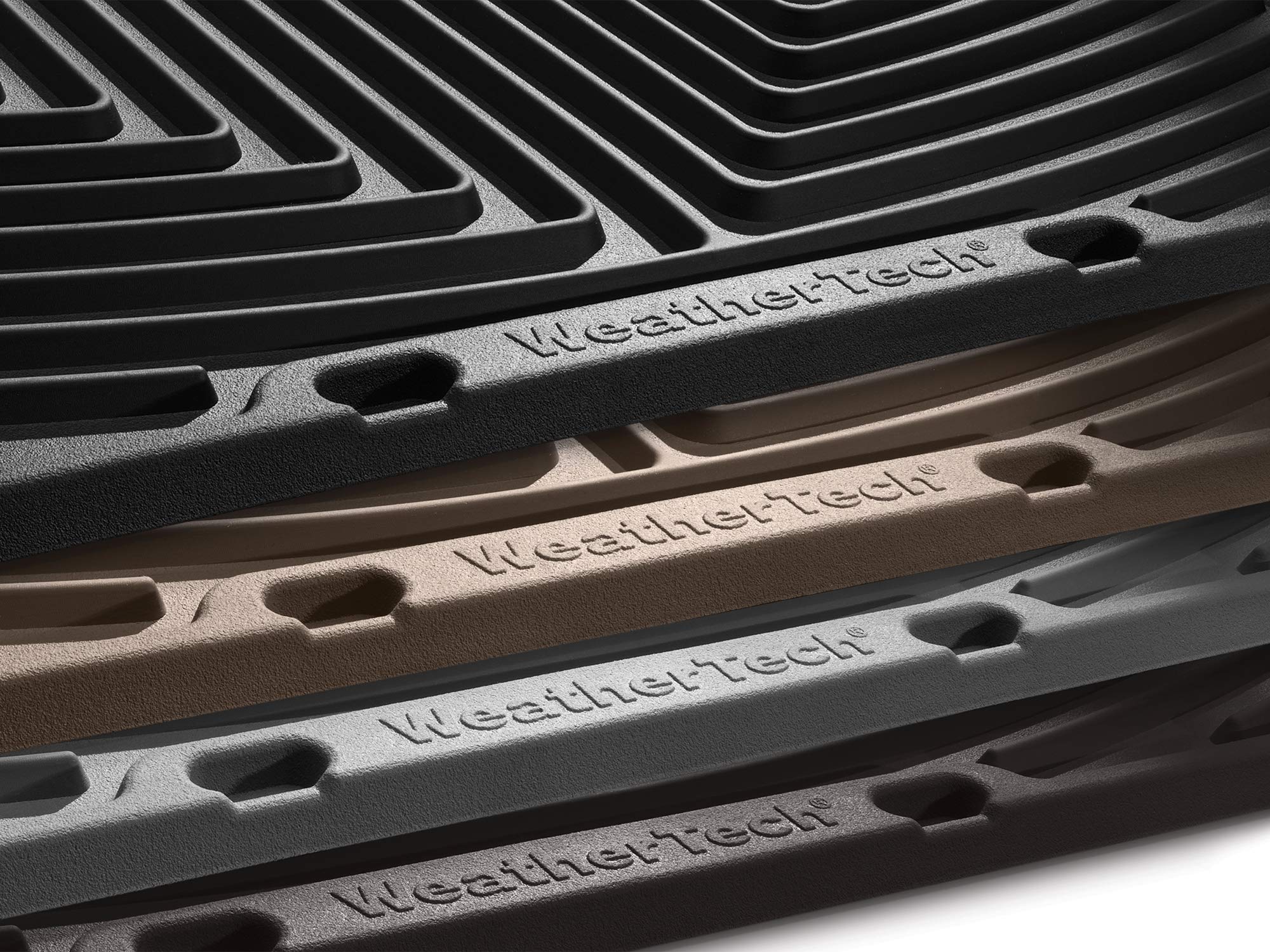 WeatherTech All-Weather Floor Mats for Mercedes eSprinter Sprinter - 1st Row W530 Black — view 8