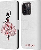 Vista 51 de Head Case Designs Funda de piel con licencia oficial de AC Milan Dream Big Children compatible con Apple iPhone 13 Mini