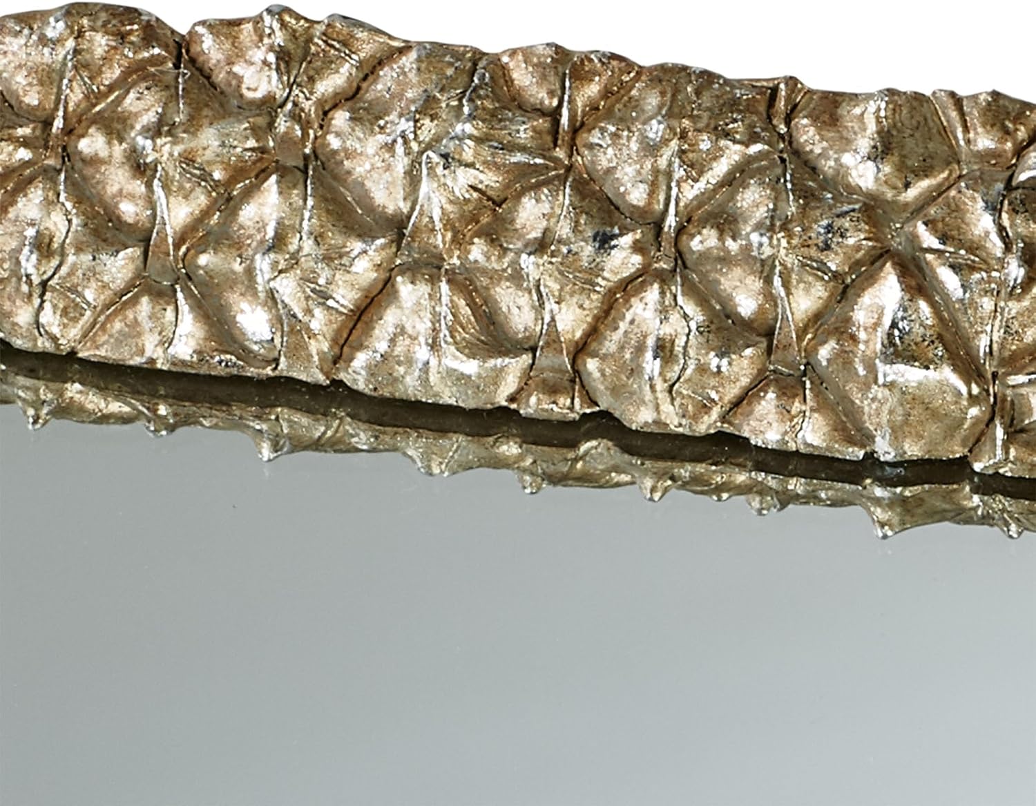 Pineapple Grandeur Mirrored Vanity Tray Light Gold