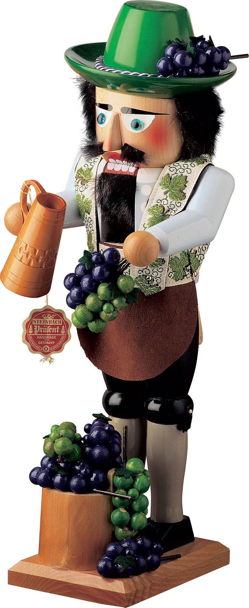 Retired Signed Karla SteinbachWine Grower Nutcracker
