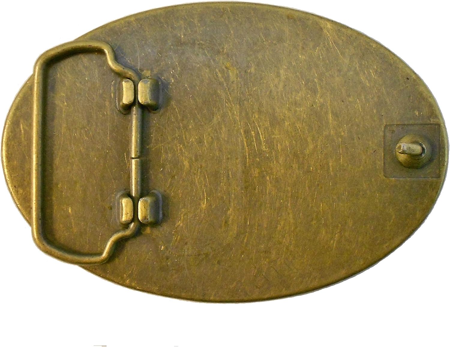 Leather Custom-Made NAME Belt Buckle - USA - Up to 7 Letters