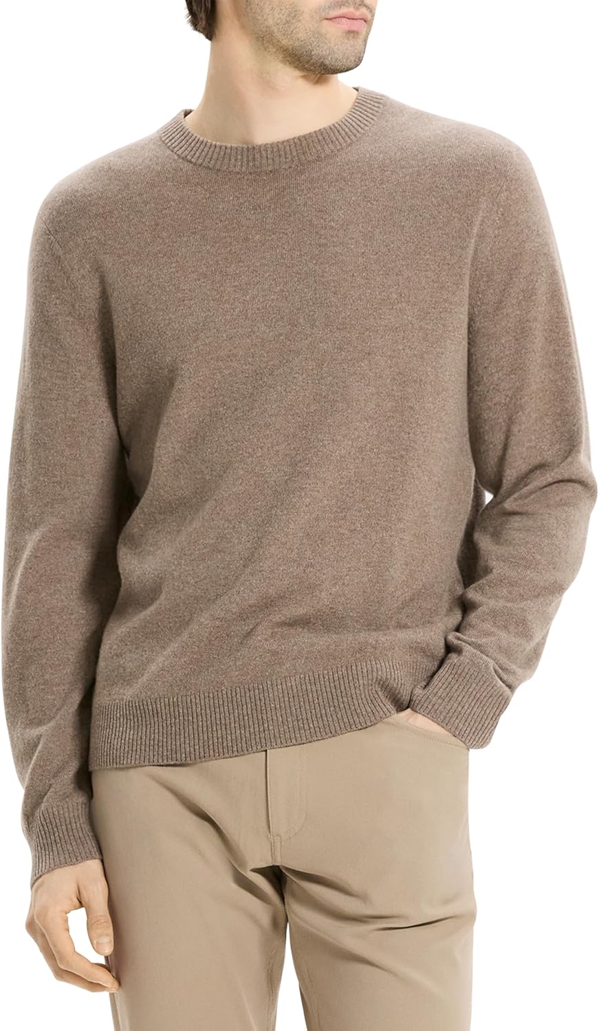 Theory Men's Hilles Crew Neck Sweater in Cashmere