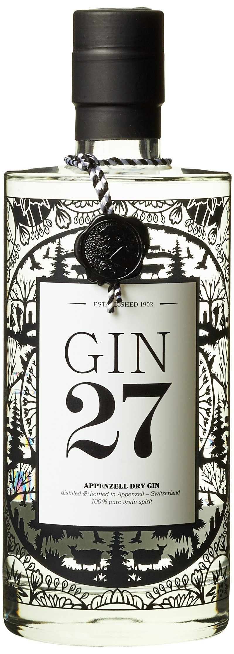Gin 27 Premium Appenzeller Dry (1 x 0.7 l)