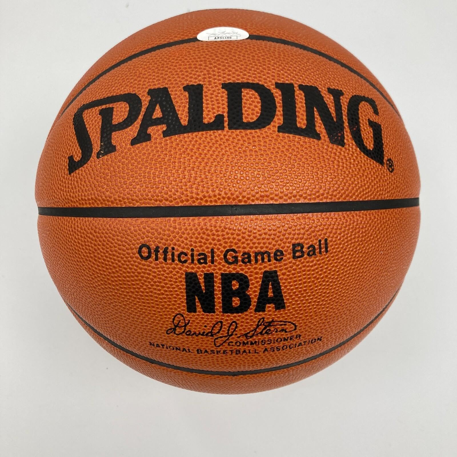 Amazon.com: Hakeem Olajuwon Signed Spalding NBA Game Issued
