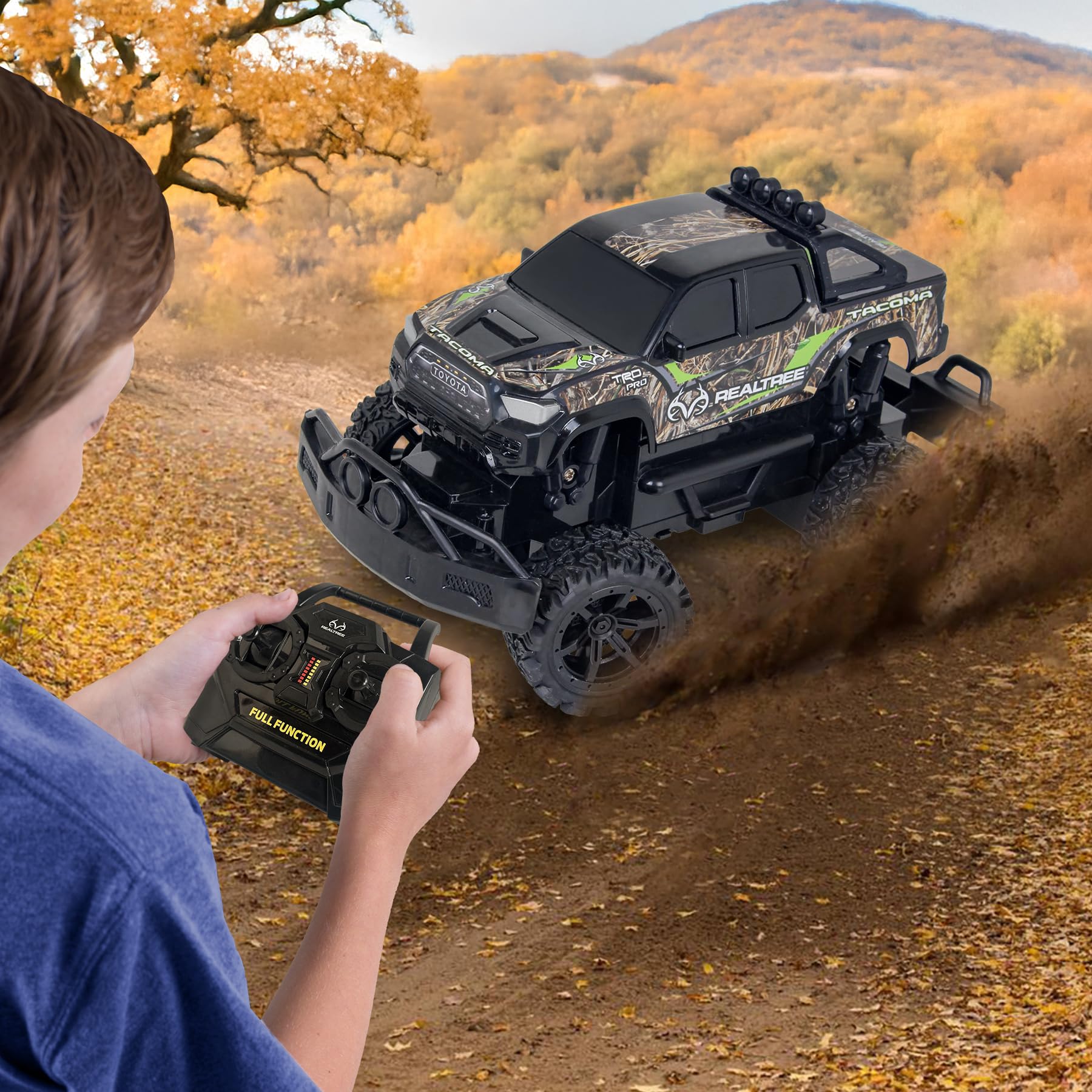 Amazon.com: NKOK 1/24 Realtree Toyota Tacoma RC : Toys & Games