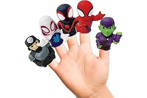 Tonies Spidey and Friends 5-Piece Finger Puppet Set