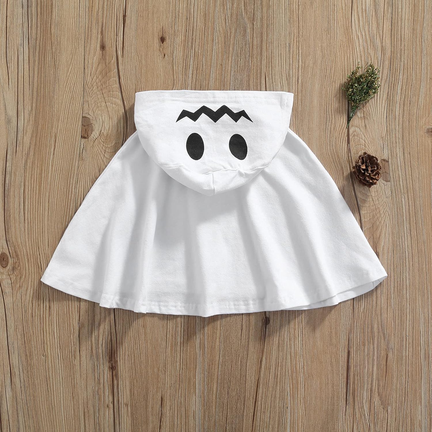 Miniatura 3 de Disfraces de Halloween para niños y niñas pequeños, capa con capucha y cara de fantasma, capa para fiesta, cosplay, ropa
