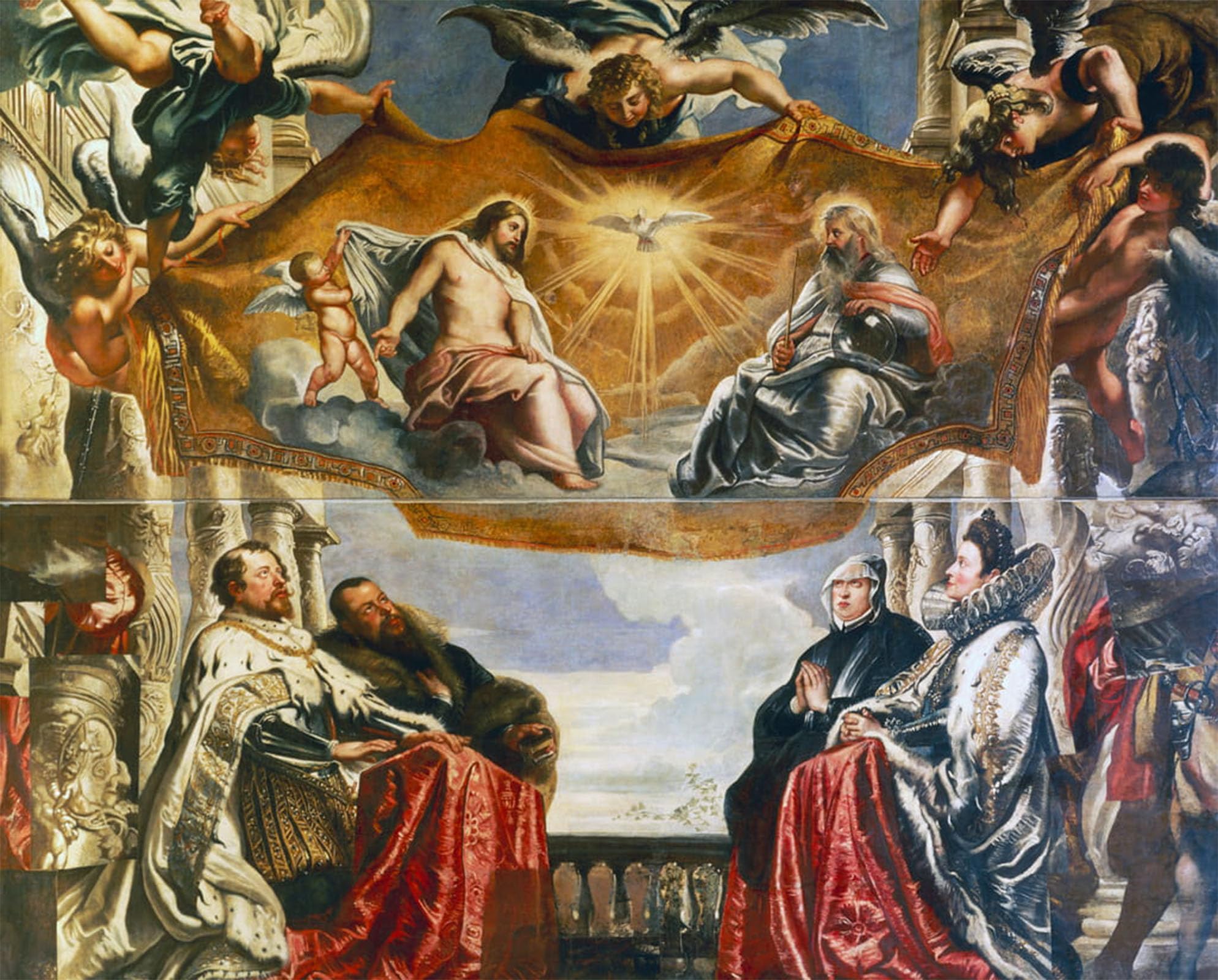 ARTXLXXBN Famous Art Print Poster Vintage Wall Art Adored by Peter Paul Rubens Canvas Art Poster for Home Decor 60x90cm