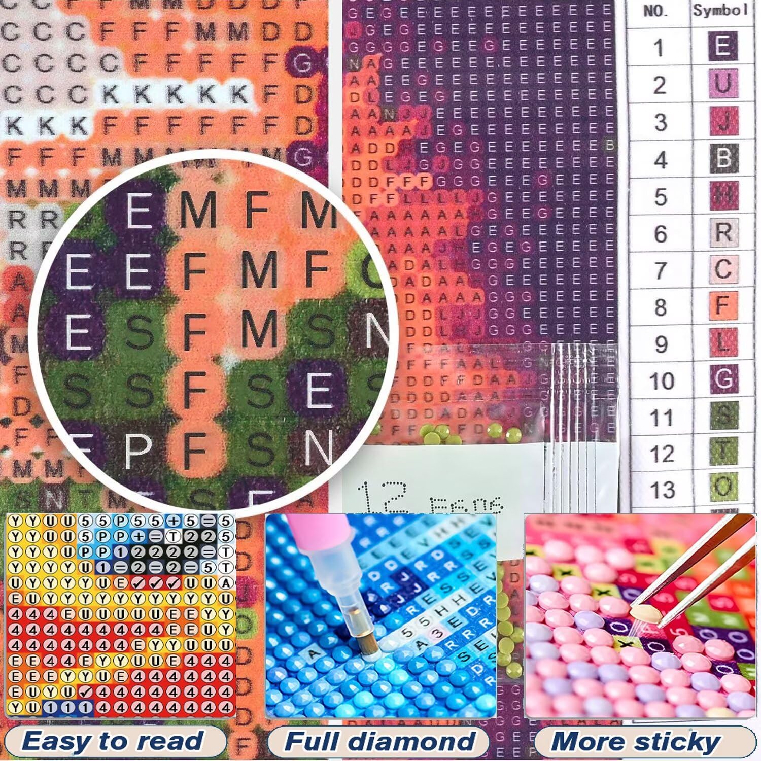 Amazon.co.jp: ヴィンテージ ダイヤモンドアートセット 大きいサイズ