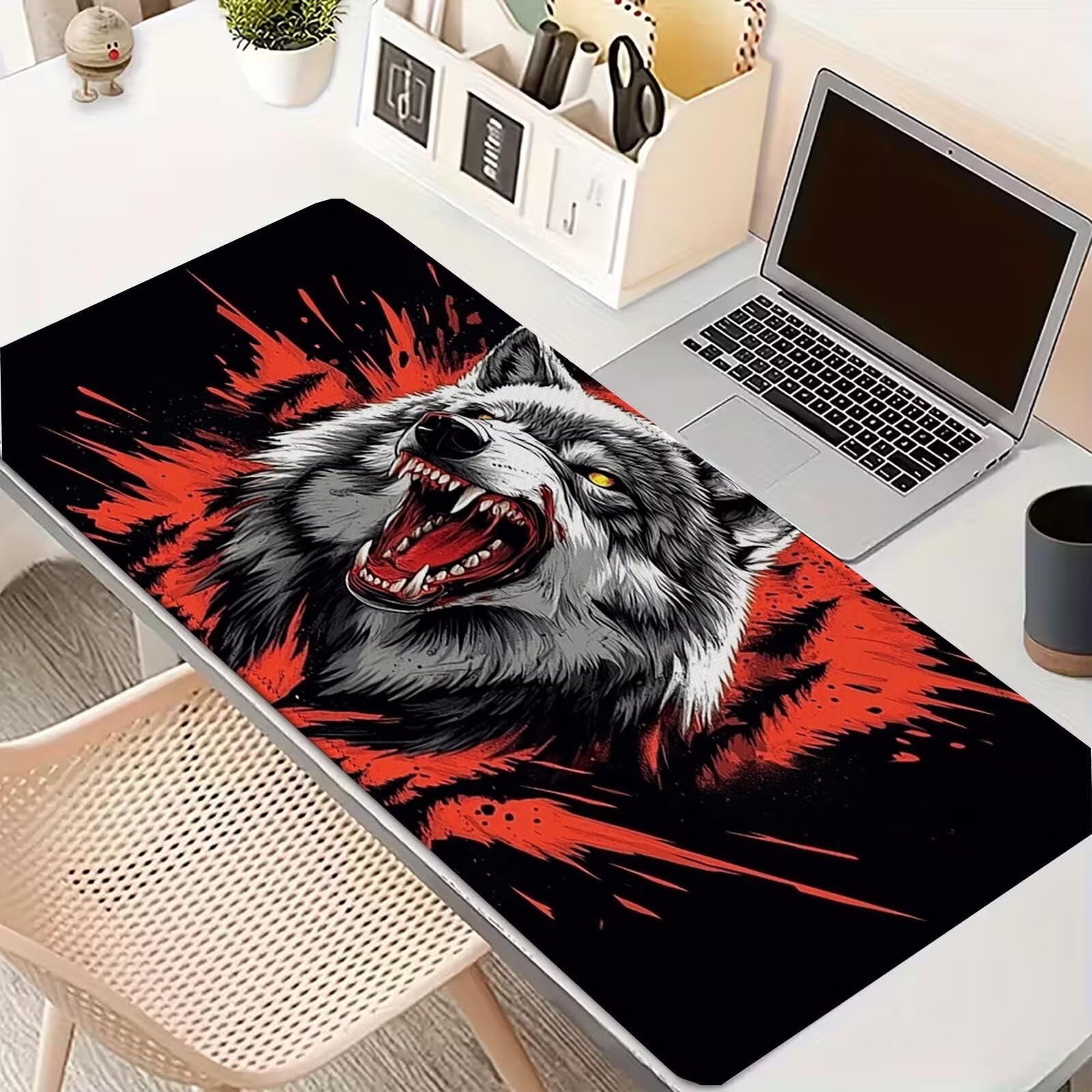 Alfombrilla Gaming 1000 x 500 mm, Grande Alfombrilla Ratón Negro 0-z269