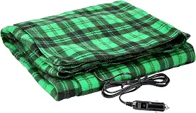 Stalwart 75-BP900 Cobertor elétrico preto e verde