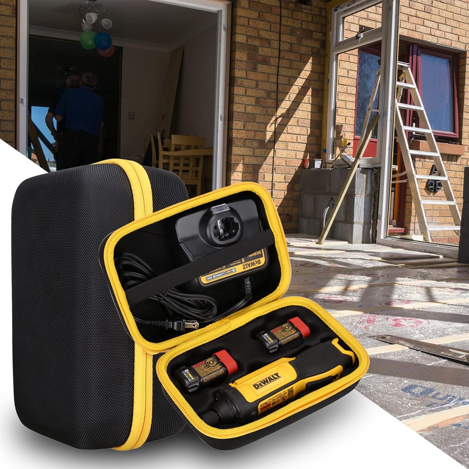 Mchoi Hard Portable Case Fits for DEWALT DCF682N1 8V MAX Cordless Screwdriver Kit, Not for the DEWALT (DCF680N2), Case Only - Image 8