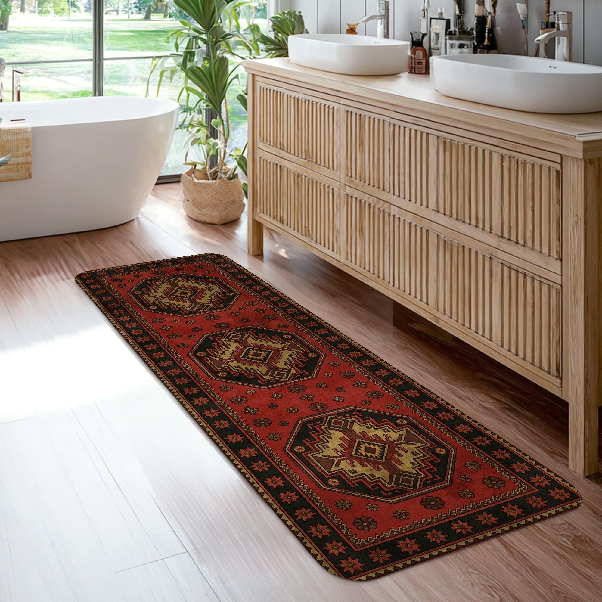 Tapis de couloir anti-saleté en éponge pour entrée et cuisine