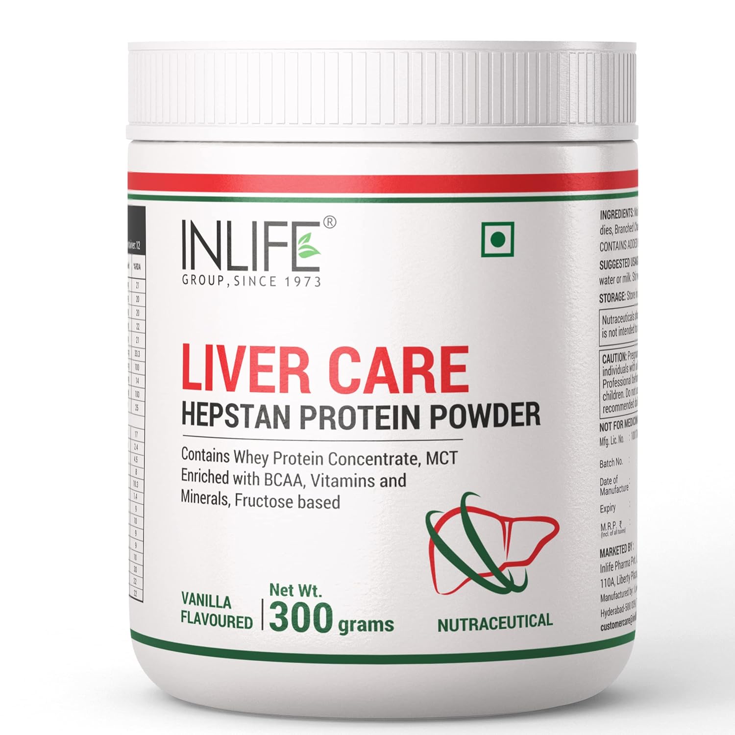 INLIFE Hepstan Liver Care Supplement Whey Protein Powder with