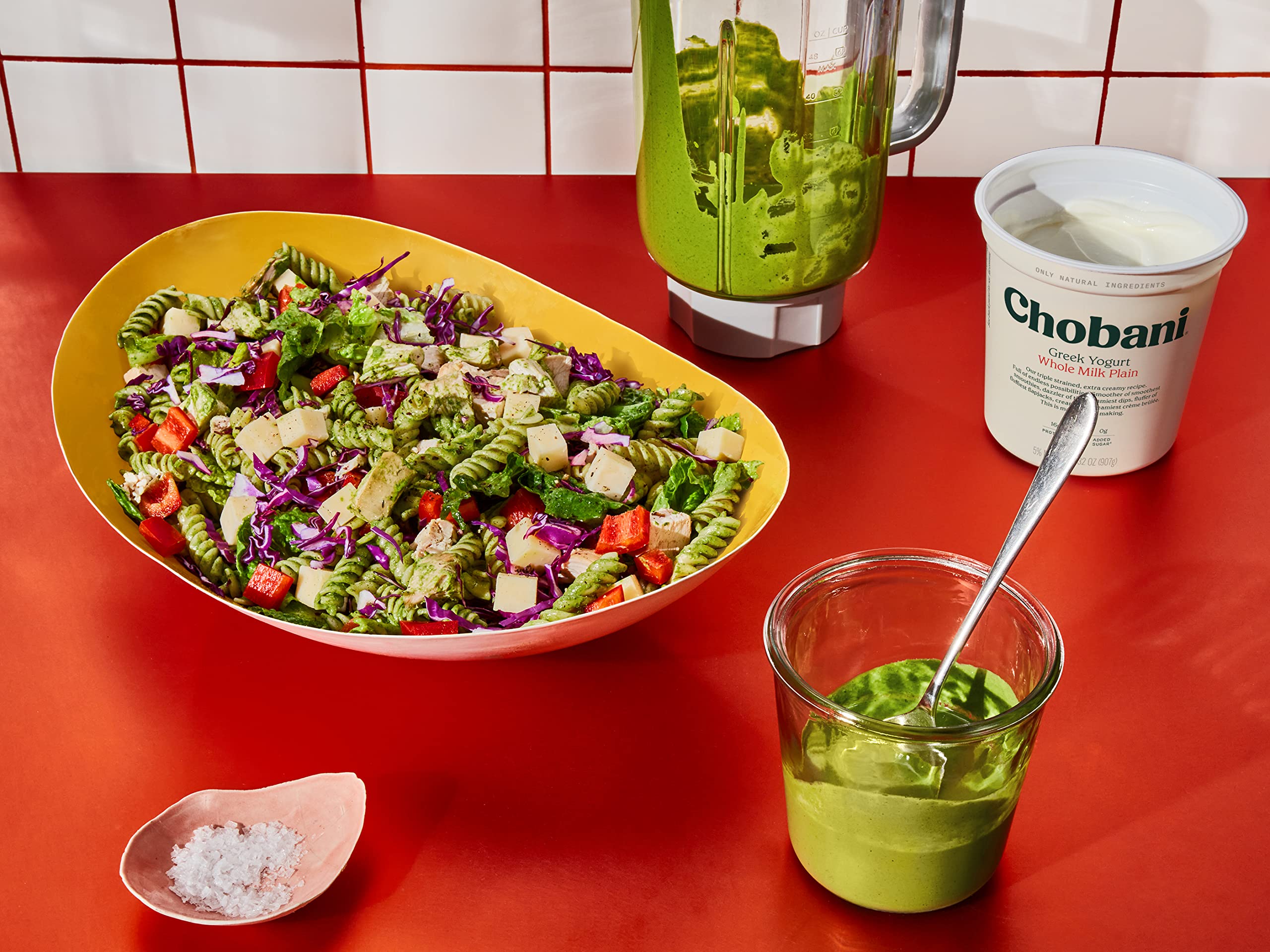 Chobani Vanilla Blended Non-Fat Greek Yogurt 32oz — view 4