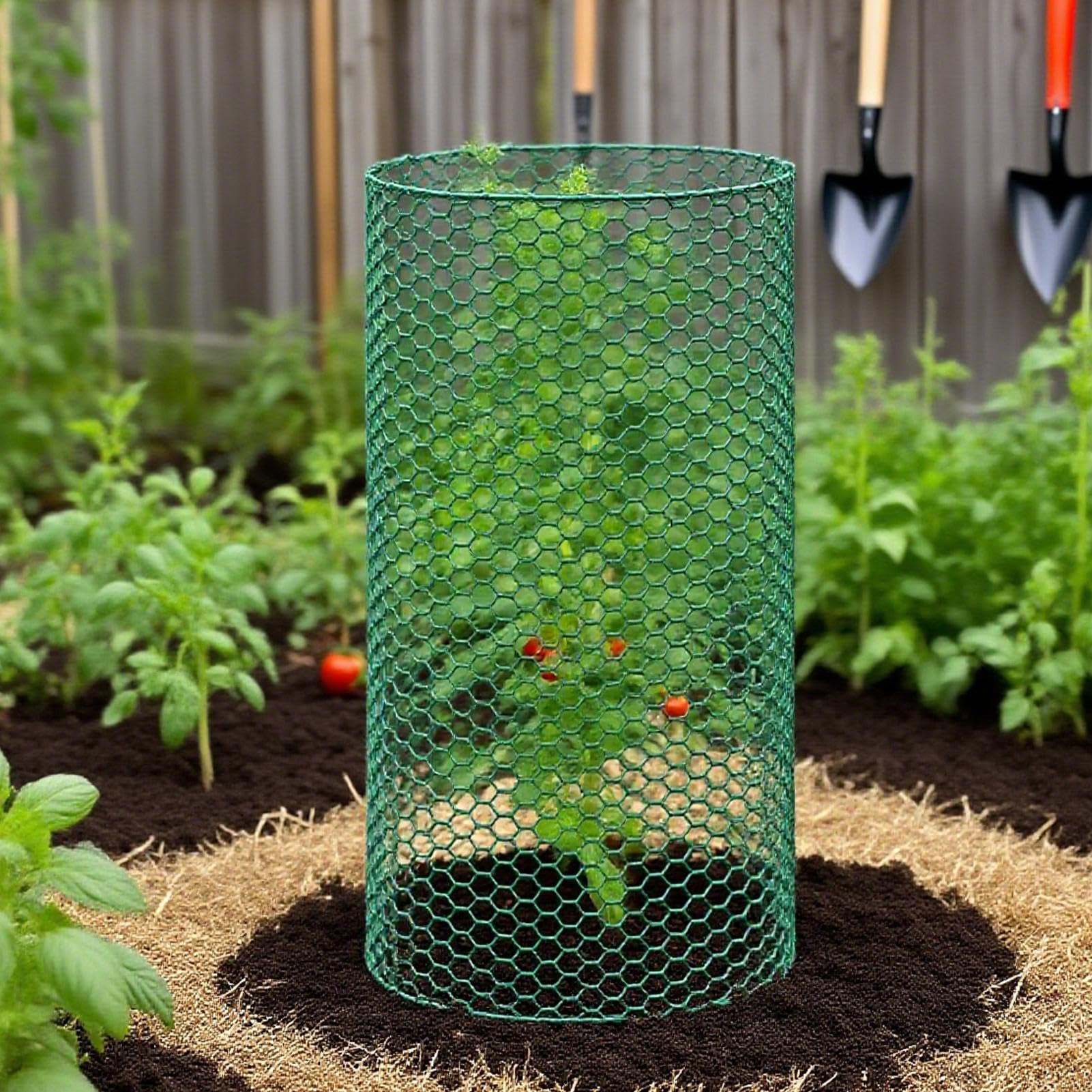 Pflanzenschutz 12 Meter x 40 Zentimeter strapazierfähige | Pflanzenschutzkäfig Für Terrasse Gewächshaus Außenbereich Obstbäume Erdbeeren Heidelbeeren