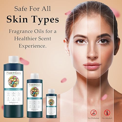 Miniatura 5 de Aceite aromático de fruta jamaicana de 8 onzas líquidas. Aceite perfumado para hacer jabón, velas, bombas de baño, mantequillas corporales. Se