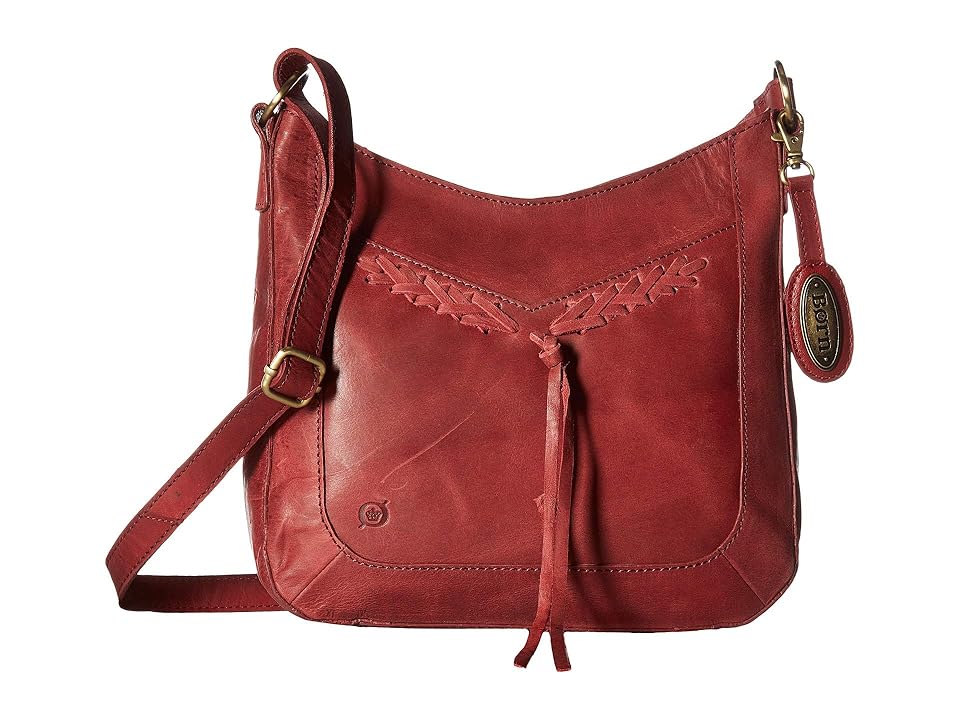 

Born Mowry Crossbody (Wine) Cross Body Handbags