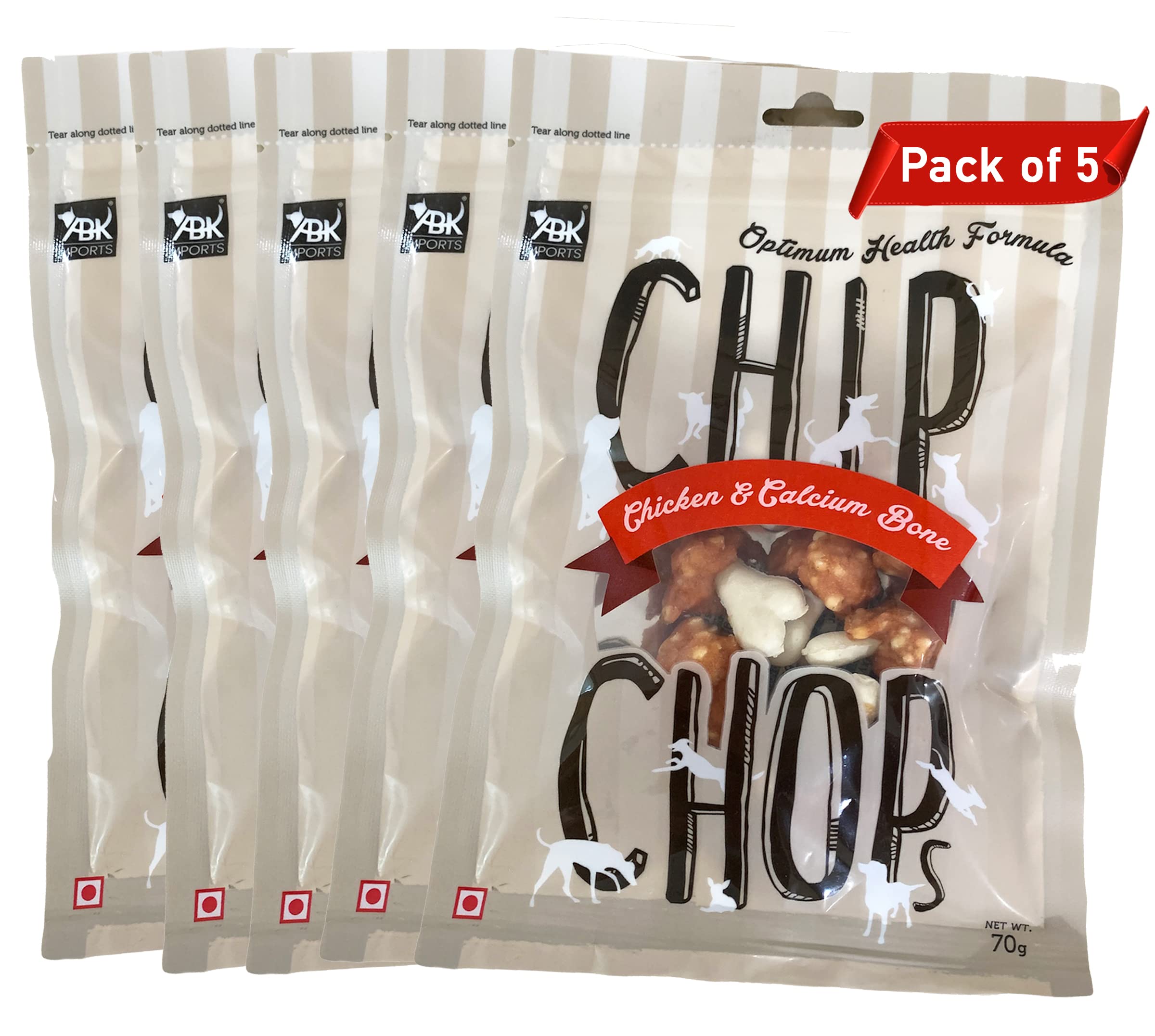 Chicken & Calcium Bone Dog Treats by For The Fur Kids: Healthy & Tasty Treats for Dogs (Pack of 5) (B09Y9D6XQ6) Amazon Price History, Amazon Price Tracker