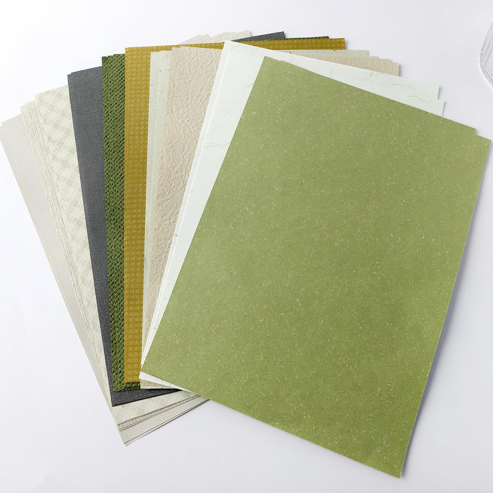 30 arkuszy teksturowanego papieru artystycznego, różne zestawy, 15 x 21 cm, A5, mieszany, specjalny papier rzemieślniczy, do scrapbookingu, dziennika śmieci, planu diali, dekoracji kart