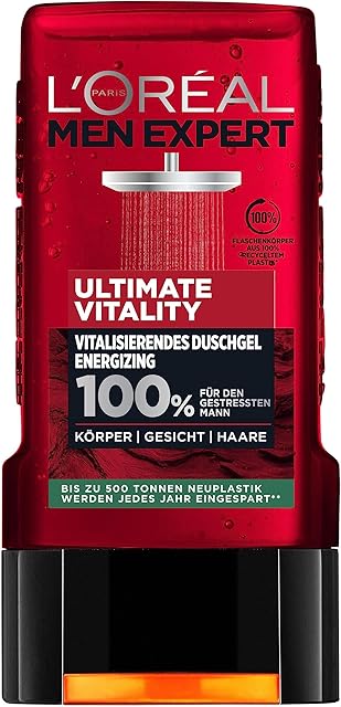 L'Oréal Men Expert Ultimate Vitality Żel pod Prysznic, 250 ml