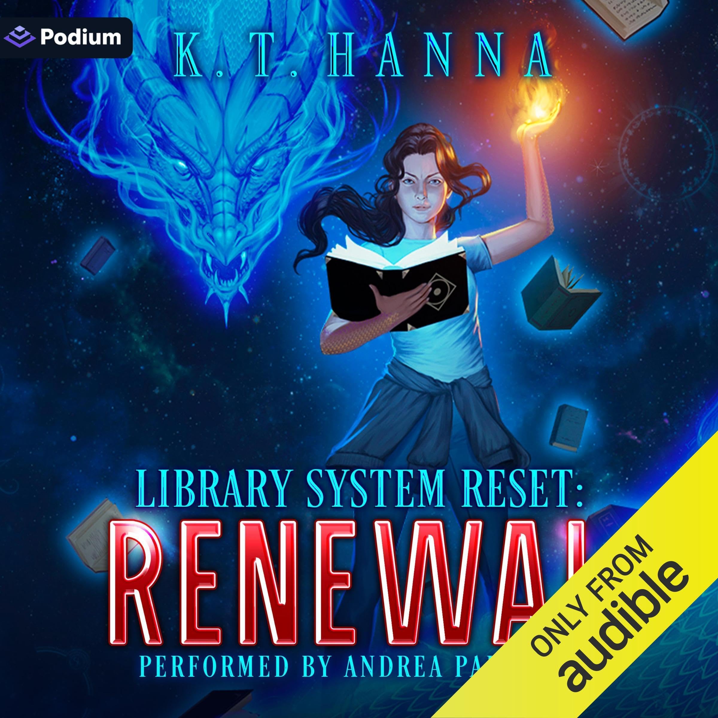 Cover art for Renewal: A Magical Library LitRPG Adventure