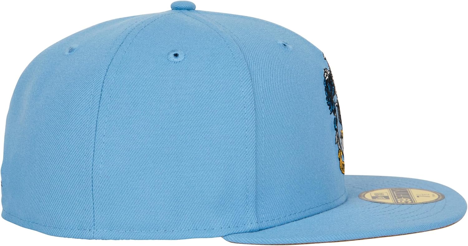 New Era Harry Potter Ravenclaw House Crest 59Fifty Fitted Hat (US, Numeric, 7 5/8, Blue)