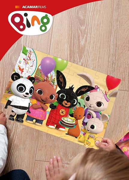 Liscianigiochi Bing Puzzle M-Plus 24, Happy Birthday, 99429 - 3