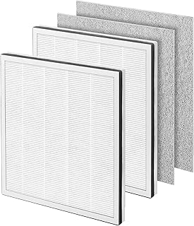 Air Purifier Vital 100 Replacement Filter Compatible with LEVOIT Vital 100 Air Purifier, True HEPA Filter, Vital 100-RF 2 Pack