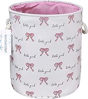 Vista 11 de LANGYASHAN Cesta de Ropa de Lona Plegable Organizador Cesta de Almacenamiento para Niños y Niñas Cesto de Ropa Sucia Contenedores de Juguetes Cestas