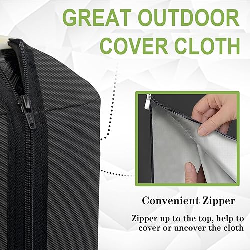 Miniatura 5 de Cubierta para suavizante de agua, suavizador de agua y tanque de filtro para exteriores para tanques de 9 x 48 pulgadas (9 x 48 pulgadas)