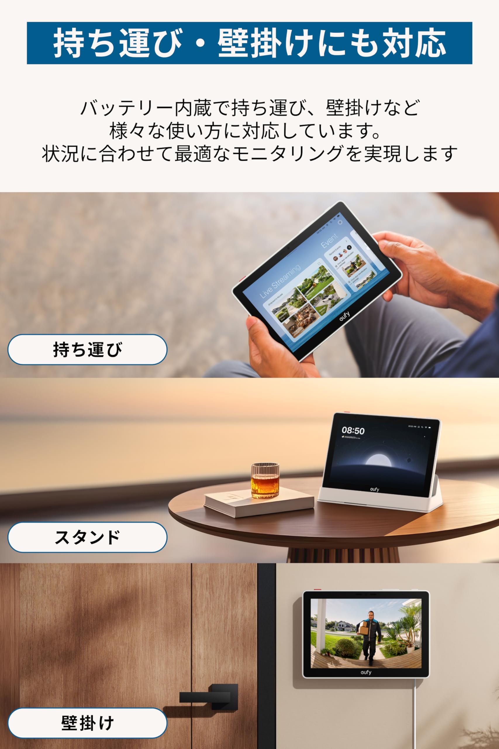 Amazon.co.jp: Anker Eufy (ユーフィ) eufyCam S3 Pro増設用カメラ