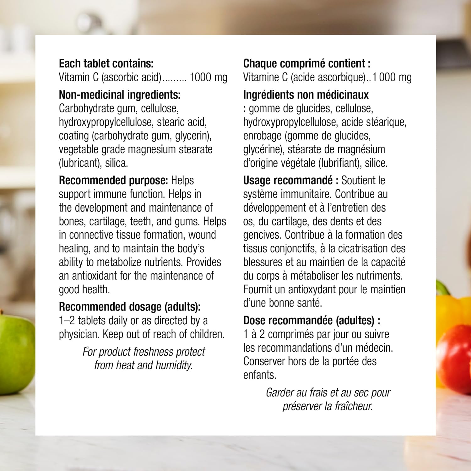 Webber Naturals Vitamin C Timed Release 1000mg, 150 tabs