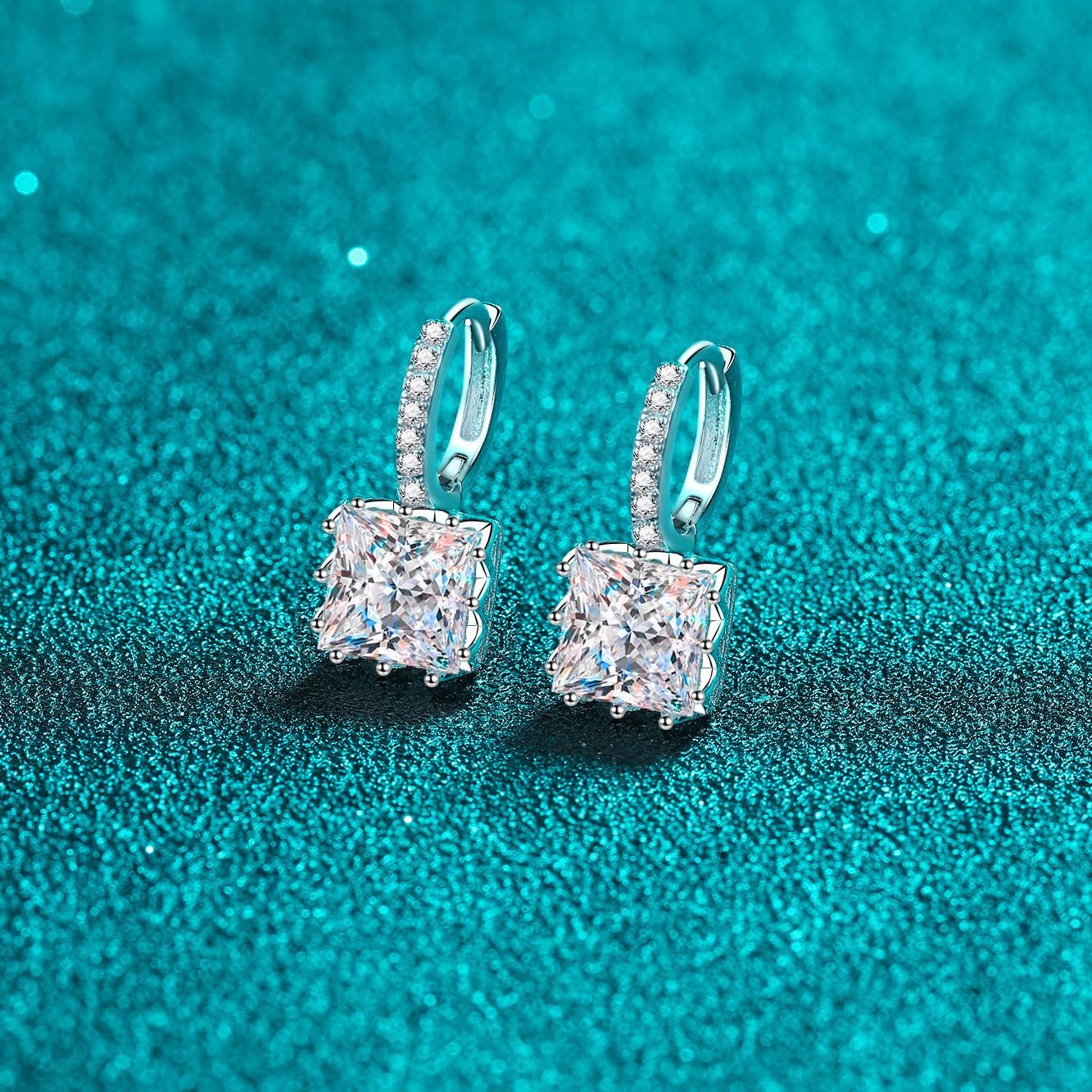 モアサナイト ピアス シルバー925 スタッドピアス シルバーピアス 一粒 