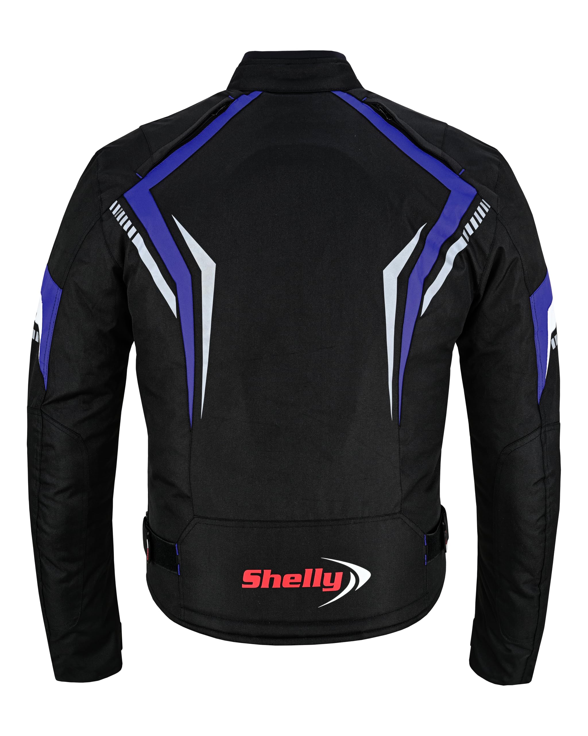 Shelly - Chaqueta de motocicleta prémium para hombre, para aventura/turismo, con tela Cordura, para verano, invierno, resistente al viento, para carreras y equitación