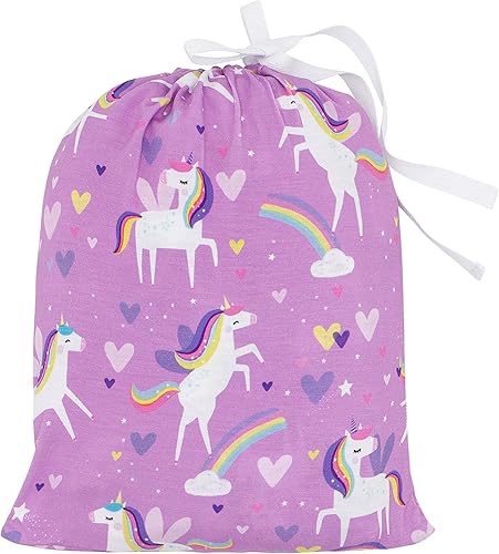 Miniatura 5 de Little Sleepies Sábana bajera para cuna, viscosa de bambú, totalmente elástica, unicornios de Sienna