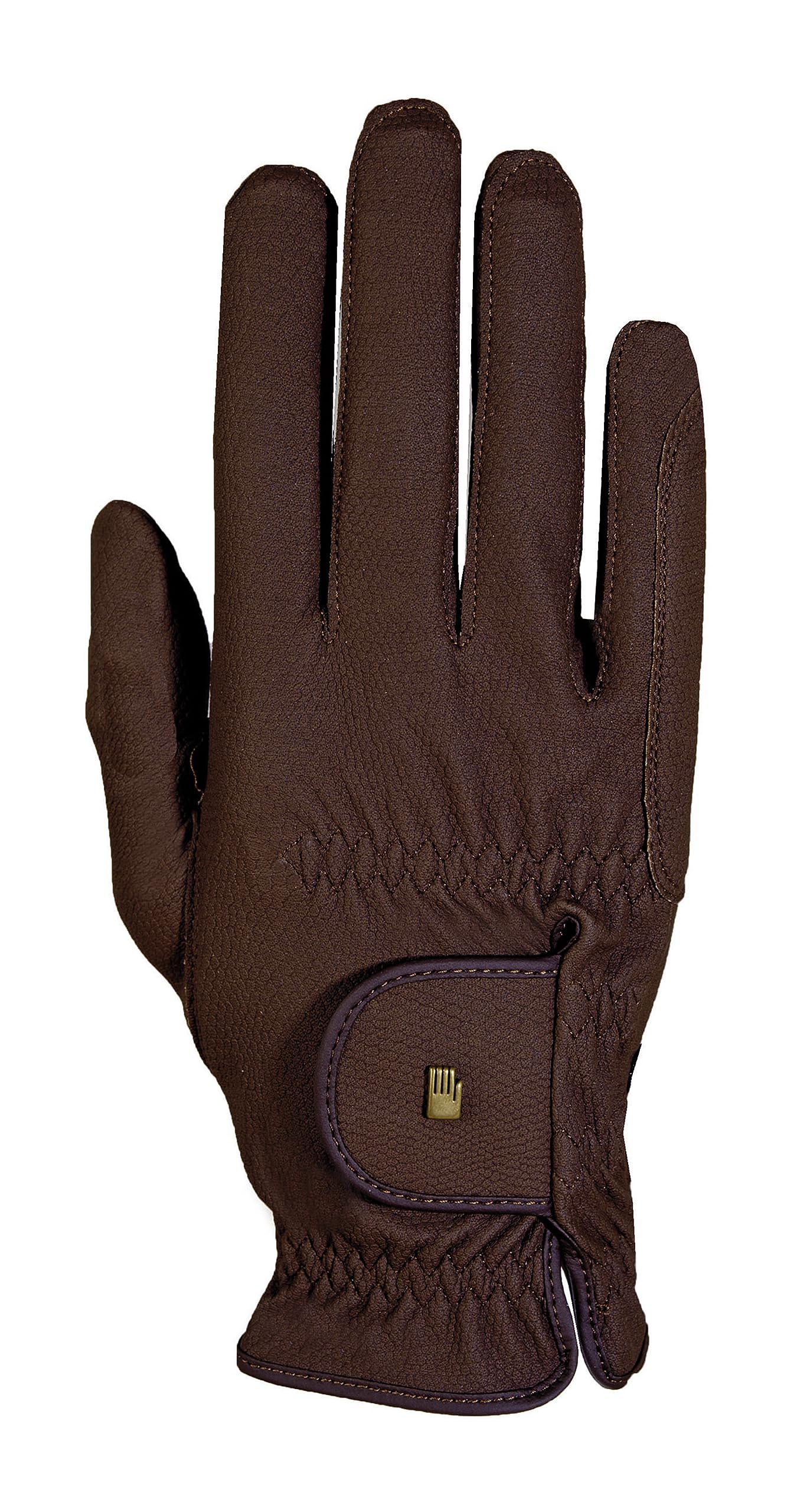Roeckl Sports Foxton Driver Gants d'équitation d'été Moka 8,5